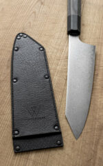 Klingenschutz spitz Leder | Klingenschutz Drop-Point | Klingenschutz japanisches Messer | Wunschleder