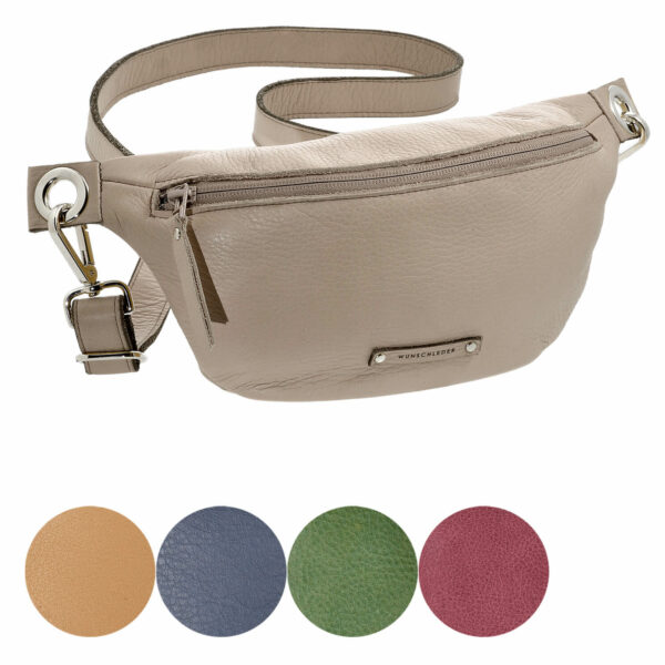 Leder Hipbag | Waistbag Leder | Leder Hüfttasche | Bauchtasche Leder | Crossbody Bag | Wunschleder