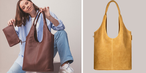 Hobo Bag | Leder Hobo Bag| Große Ledertasche |Hobo Tasche Leder |Schultertasche Leder| Wunschleder