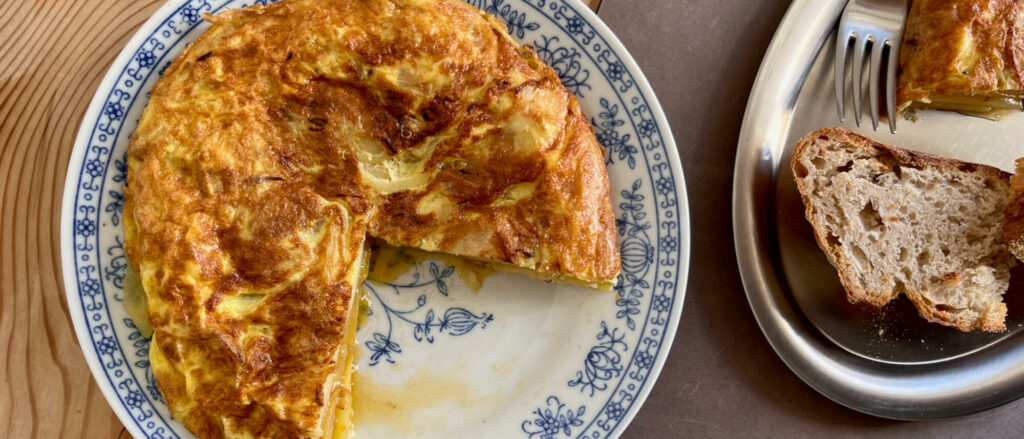 Tortilla de Patatas, einfaches spanisches Rezept