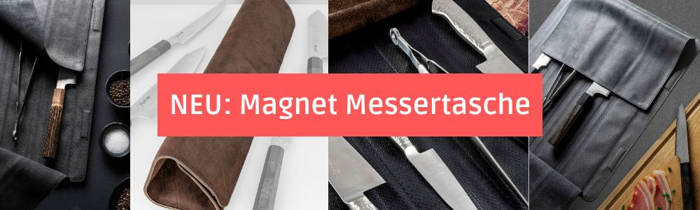 Magnet Messertasche, Wunschleder