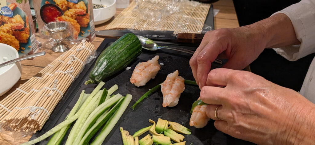 Sushikurs Passau, Sushi lernen Thyrnau, Kochkurs Sushi, Wunschleder