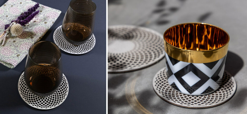 Ornament Design, Inspiration, Design, Untersetzer, Tischdeko, Wunschleder