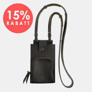 Handytasche Leder, Handy Umhängetasche mit Geldbörse, Wunschleder