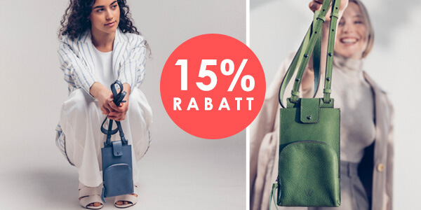 Handytasche Leder, Handy Umhängetasche mit Geldbörse, Wunschleder
