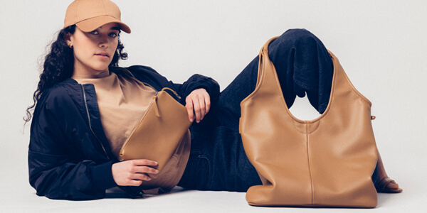 Ledertasche handmade, Hobo Bag Leder, Shoppertasche, Schultertasche, Hobo Tasche, Wunschleder