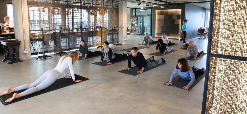 Yogalehrerin Passau, Anna Roppelt, Yogakurs, Yoga Brunch, Wunschleder