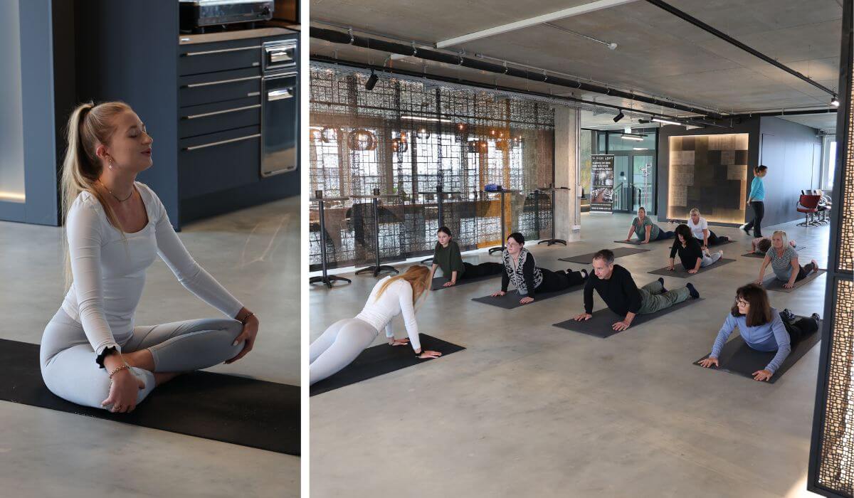 Yoga-Lehrerin Anna Roppelt