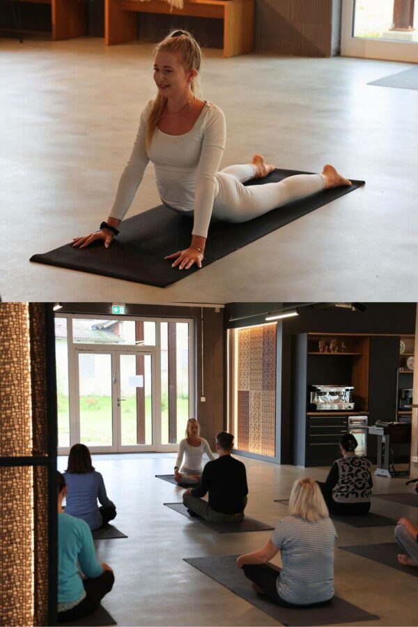 Yoga & Brunch Event Thyrnau, Brunchbuffet Passau, Yogastunde, Wunschleder
