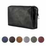 Lederetui | Anklipsen | verschieden Farben