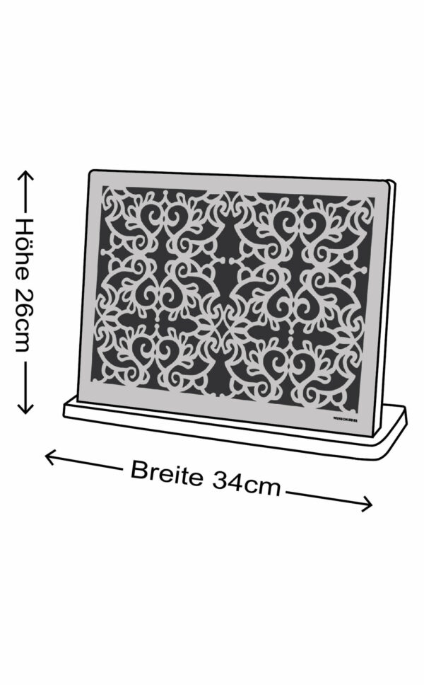 Messerblock Holz Leder |magnetischer Messerblock| Messerhalter magnetisch