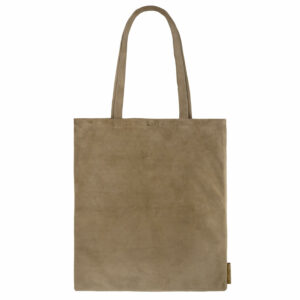 Einkaufsbeutel Leder | Einkaufstasche faltbar | Shopper Veloursleder|