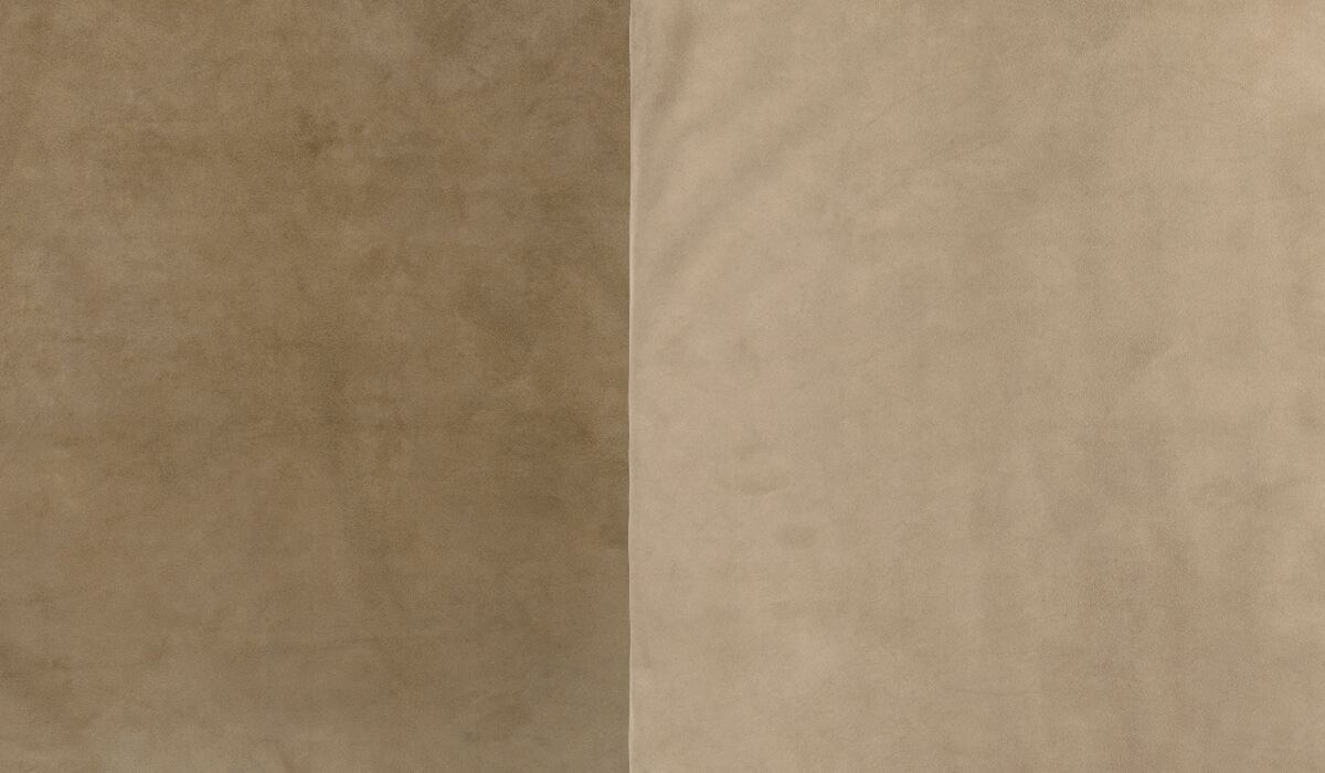 Weiches Veloursleder