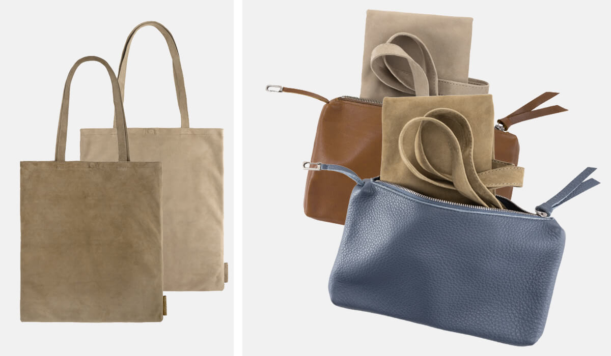 Handgenรคhte Einkaufstasche