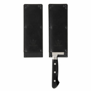 Klingenschutz eckig Leder | Klingenschutz japanisches Messer